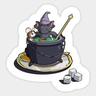 tea time and potions Sticker